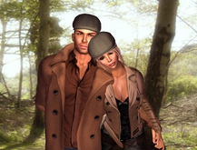 Tweed Natural Flat Cap  