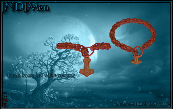 [ND]Men Thor Bracelet Copper 