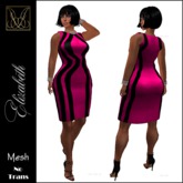 JCD Elizabeth Pink Mesh Dress (bagged)