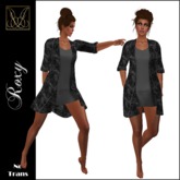 JCD Roxy Blue Mesh Dress (bagged)