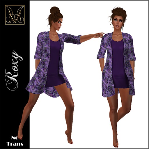 JCD Roxy Blue Mesh Dress (bagged)