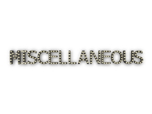 [Px] "MISCELLANEOUS" Illuminated Light Bulbs Sign