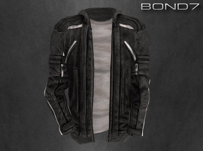 *BOND7* V-neck Longsleeve (Black)