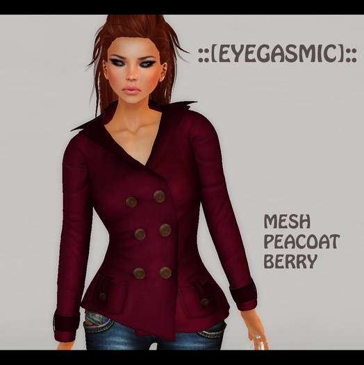 ::[EyeGasmic]::Mesh  Peacoat Berry