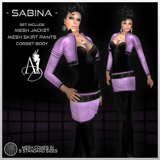 AngelDessous--Sabina,casual mesh lilac