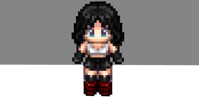 Tifa Final Fantasy 2D Avatar Package
