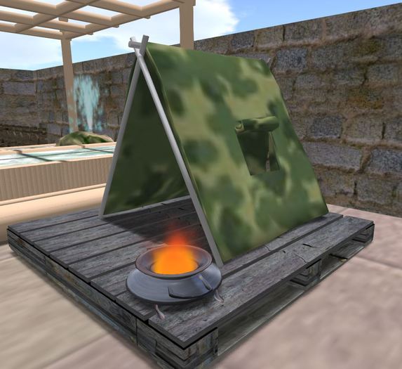 Tent with Brazier