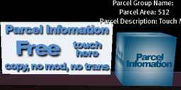Parcel Infomation