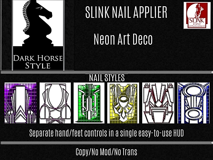 !DHS Nails-Neon Art Deco [BOXED]
