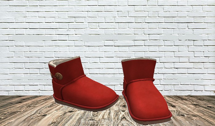 *~. Cute Baby .~* Red Ugg