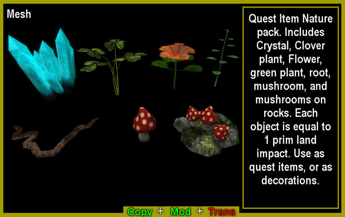Quest Items Nature Pack (boxed)