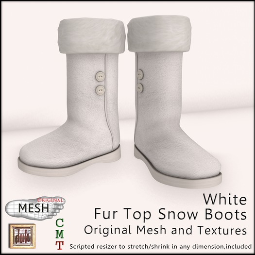 ::Duh!::Fur Top Snow Boots Snow
