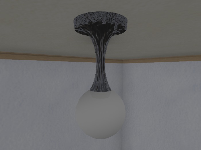 Second Life Marketplace - OPQ Hamnida Globe Lamp 01