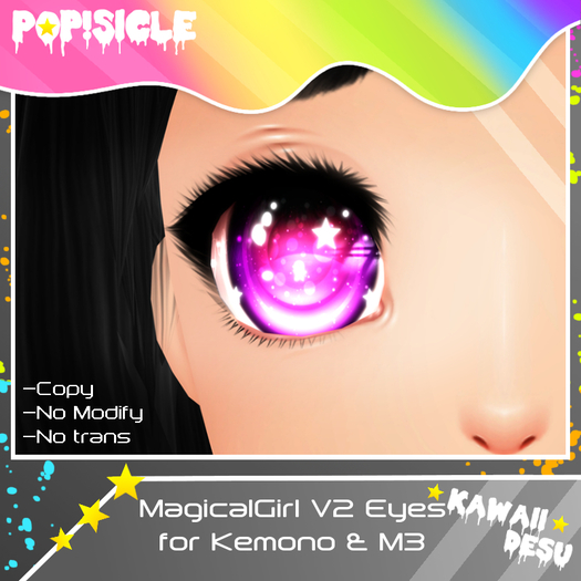-Pop!Sicle- Magical Girl V2 Eyes (M3 & Kemono)