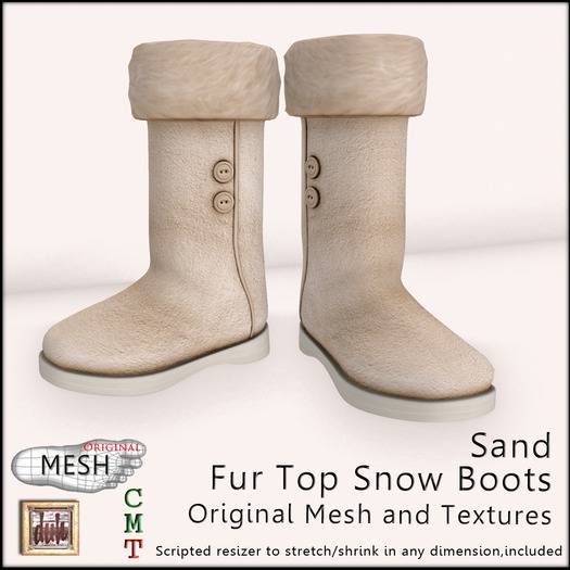 ::Duh!::Fur Top Snow Boots Snow