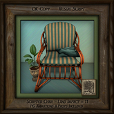 Tropics Med Patio Chair Right BL