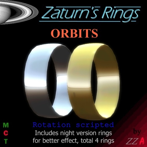 ZATURN'S RINGS - ORBITS - BOXED