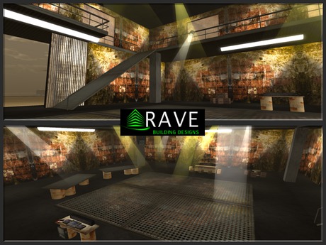 Second Life Marketplace - Rave - Club Underground - Low Prim Prefab ...