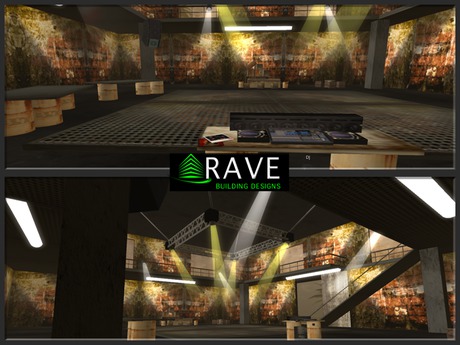 Second Life Marketplace - Rave - Club Underground - Low Prim Prefab ...