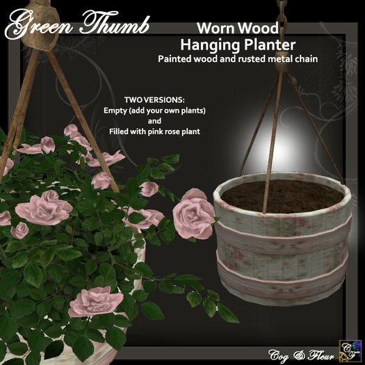 C&F Green Thumb Love Me Tender Wagon Wheel Planter