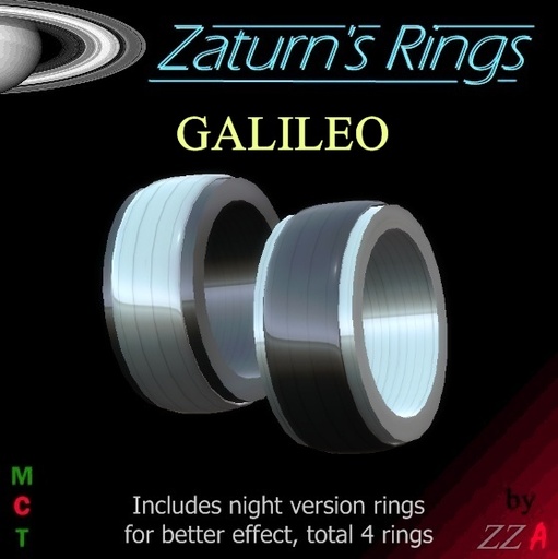 ZATURN'S RINGS - GALILEO - BOXED