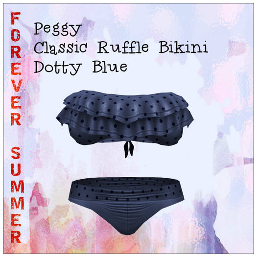 DEMO Peggy Classic Ruffle Bikini Set