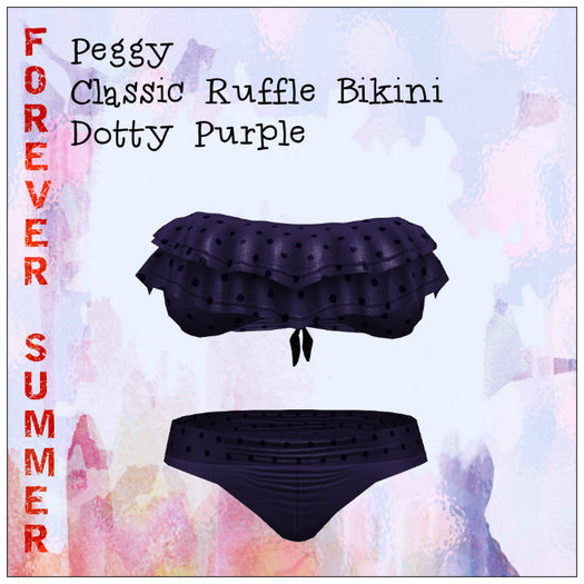 DEMO Peggy Classic Ruffle Bikini Set