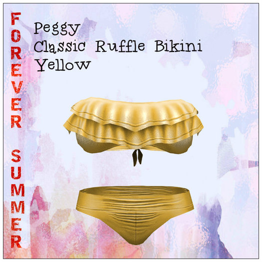 DEMO Peggy Classic Ruffle Bikini Set