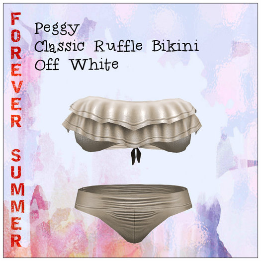 DEMO Peggy Classic Ruffle Bikini Set