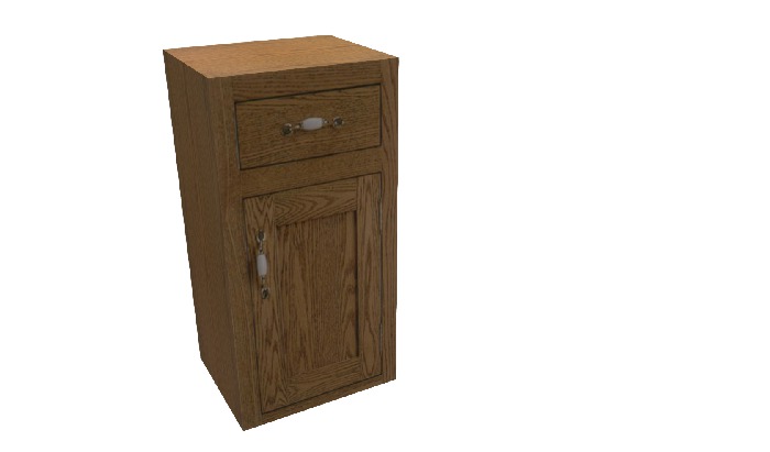 OPQ Princess Nightstand 17 - Shaker