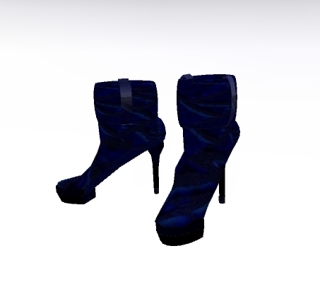 sweets Boots Low Blue