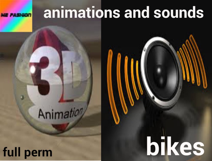 animations and sounds bike