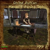 *UI* Mangel & Ironing Table v