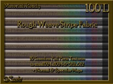Rough Weave Stripe Seamless Textures Materials Ready Full Perms 1024x1024 & 512x512 Tileable 