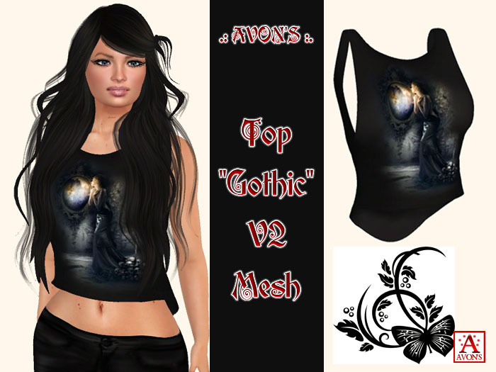 .: AVON'S :. Top "Gothic" V2 - Mesh