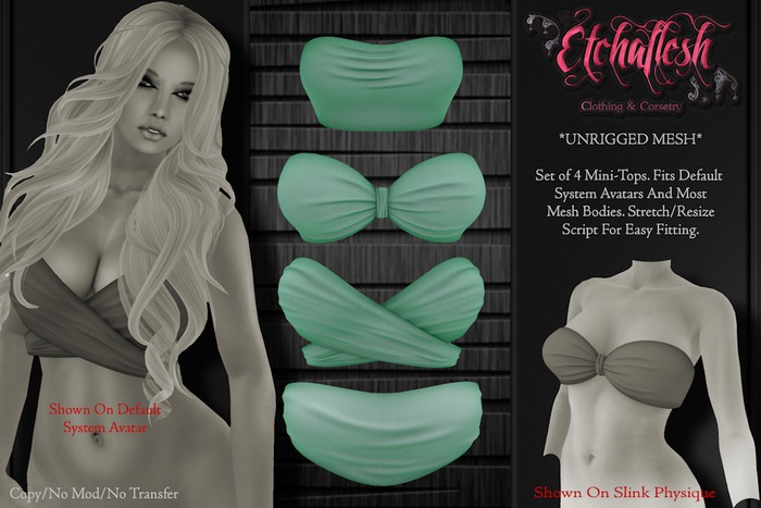 DEMO [Etchaflesh] Mint Mini-Top Set