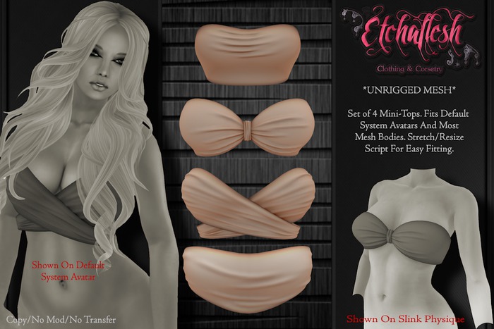 DEMO [Etchaflesh] Fawn Mini-Top Set