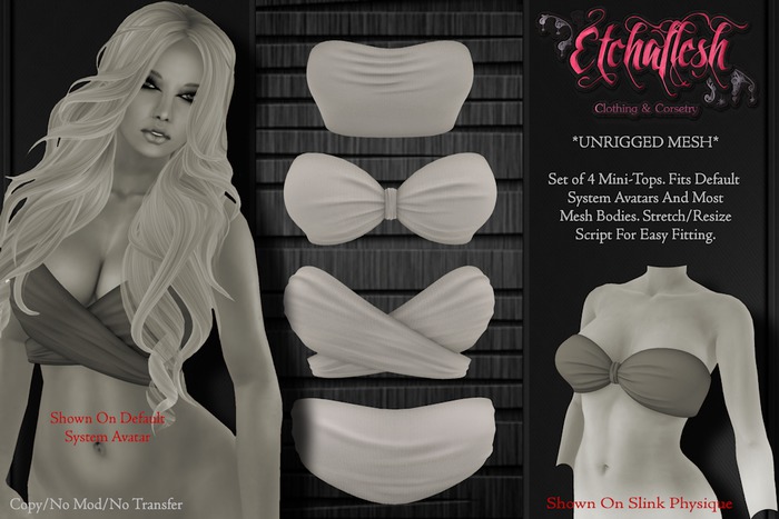 [Etchaflesh] Snow White Mini-Top Set