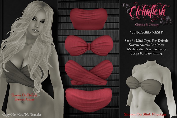 [Etchaflesh] Sin Mini-Top Set