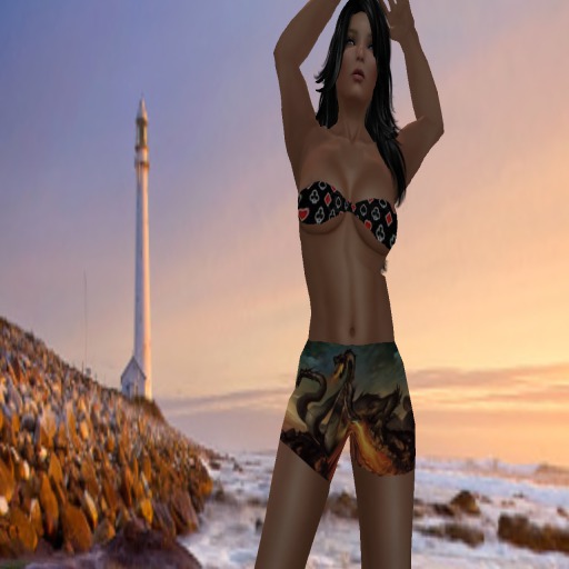 three headed fire dragon shorts