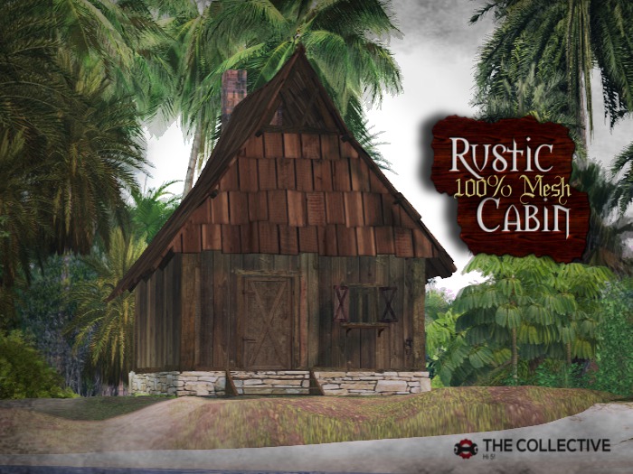 DEMO *The Collective* Mesh Rustic Cabin 