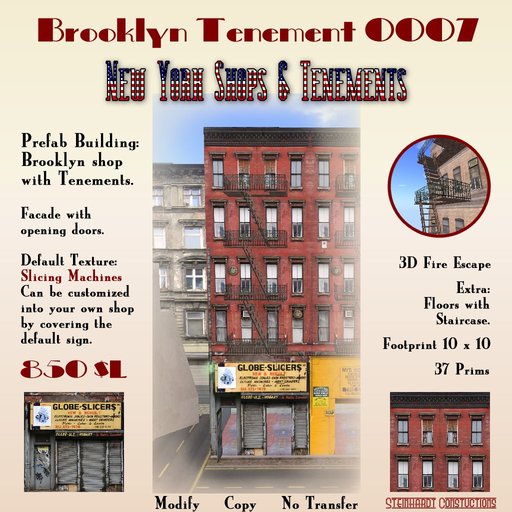 New York, Brooklyn Tenement 0007
