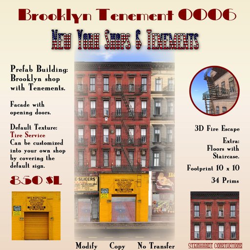 New York, Brooklyn Tenement 0006