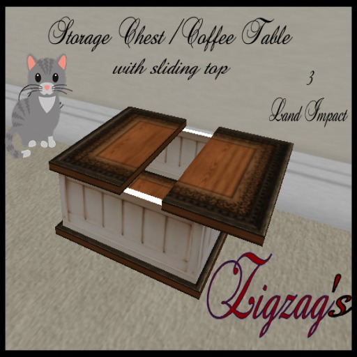 Storage Chest/Coffee Table Boxed