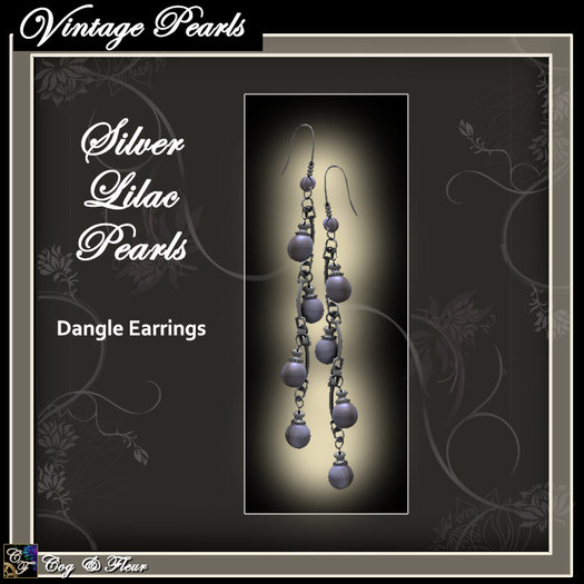 Mauve Cameo Earrings 2 sizes