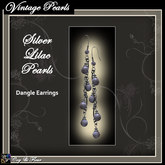 Mauve Cameo Earrings 2 sizes