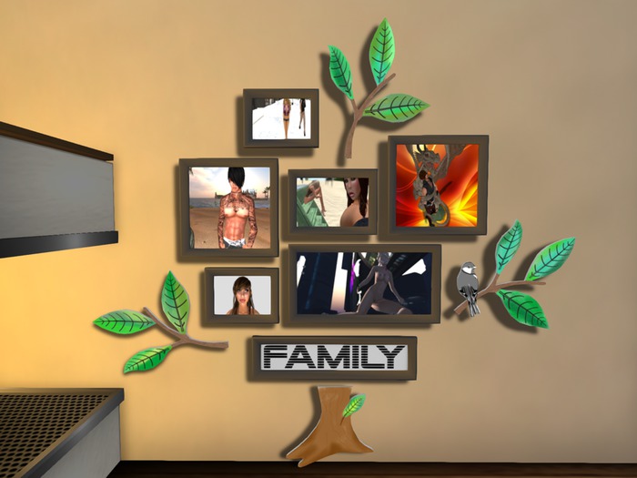 Tree Picture Frame Spring (Love or Family Tree)