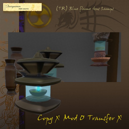 [TR] Oil Lamp Stand Set