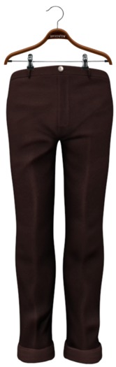 !APHORISM! Men's Crew Neck Sweater Brown/Cream