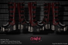 [Etchaflesh] Redrum Mens Riot Boots - CLASSIC